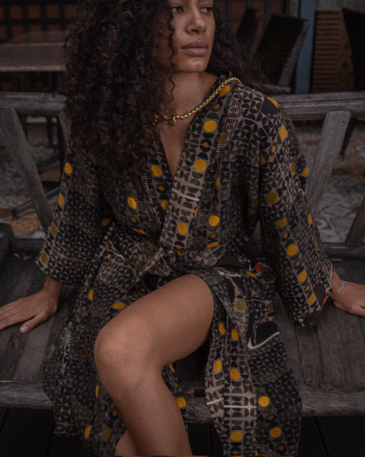 Classic Kimono / Chinese Silk  - KINGCACAO Plain