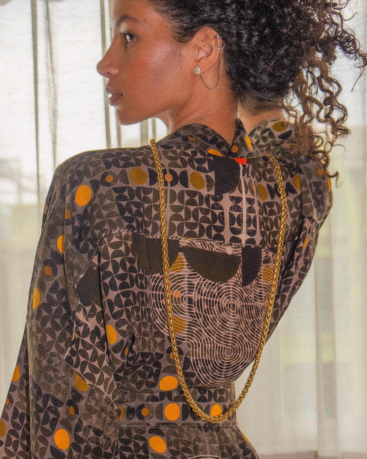 Japanese Kimono / Classic Chinese SILK - KINGCACAO Plain - Yacxilan Artwear