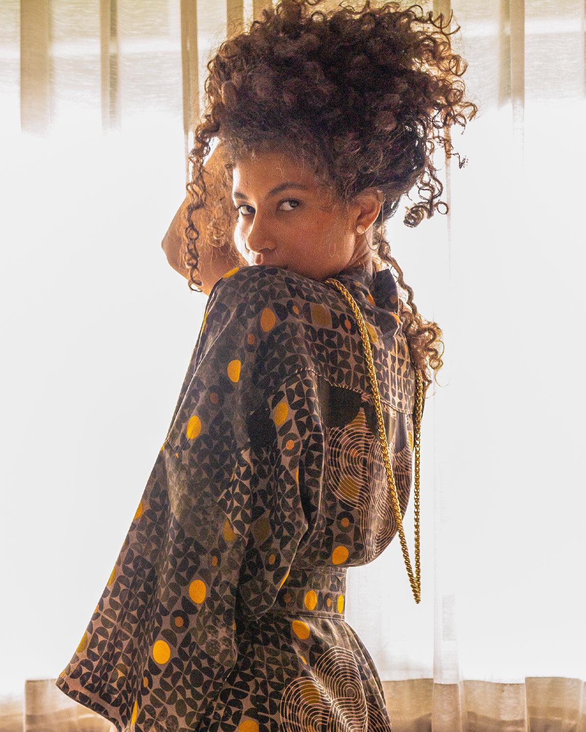 Japanese Kimono / Classic Chinese SILK - KINGCACAO Plain - Yacxilan Artwear