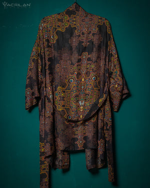 Japanese Kimono / Handwoven Dyed Silk  -DEMETRIO