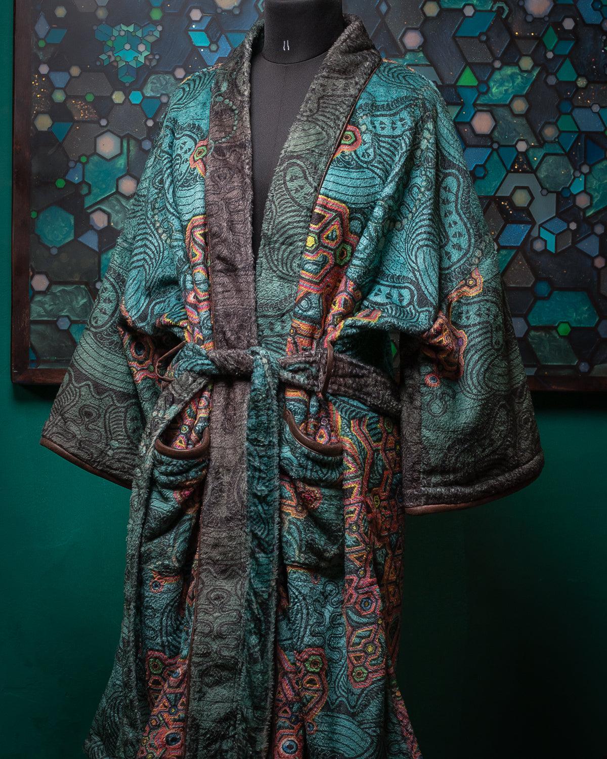 Japanese Kimono Long / Warm Ultra Polar - ATLANTIS - Yacxilan Artwear