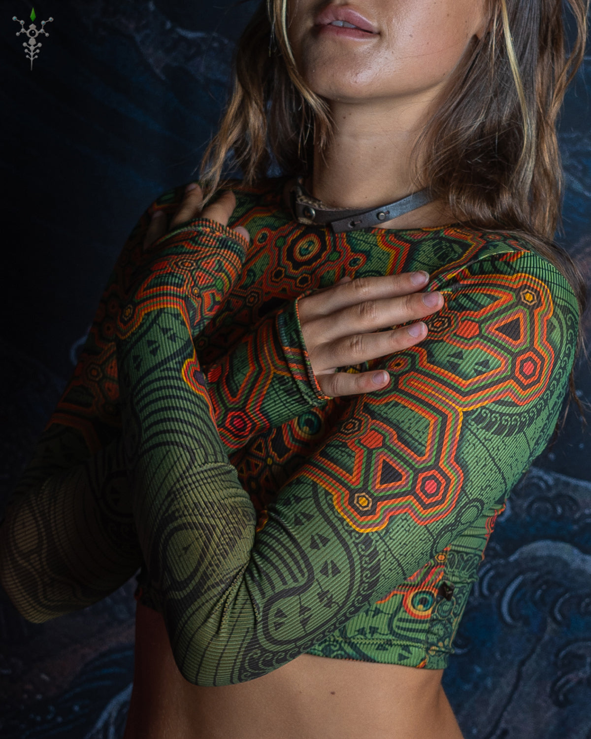 Crop-Top Longsleeve / Flatrib - ATLANTIS