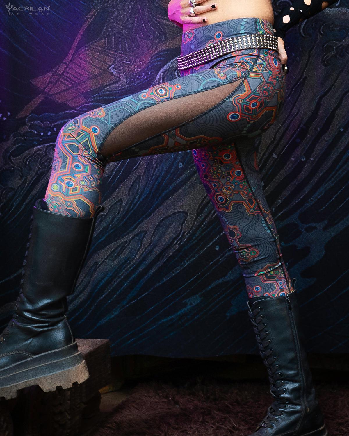 Leggings Woman / SportWear Slant - AFRODISIAKO - Yacxilan Artwear