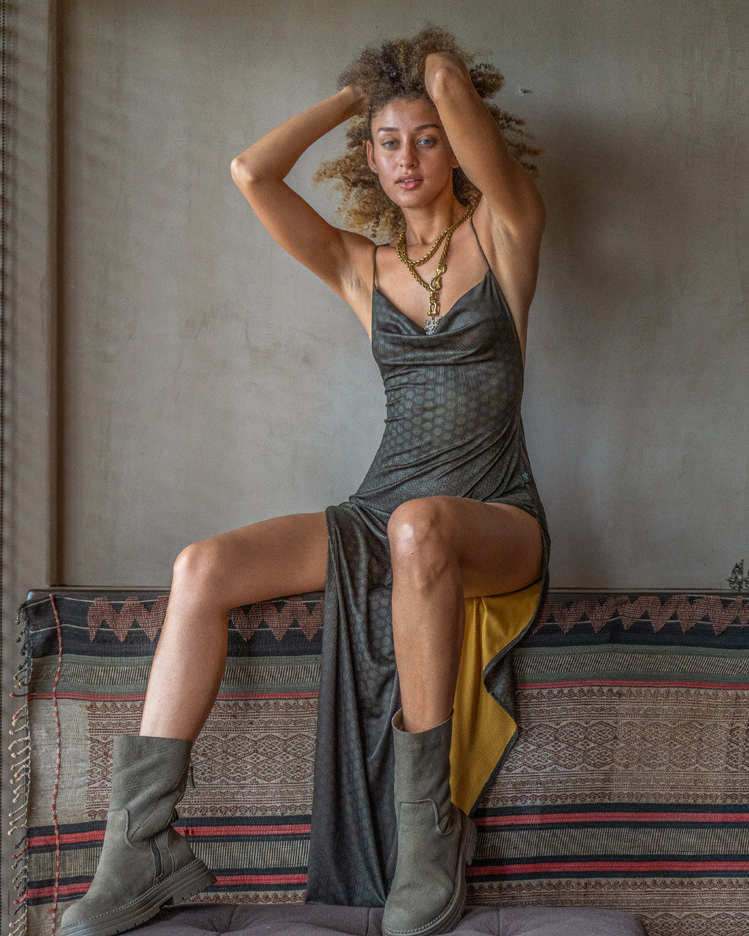 Long BOMB DRESS / Flatrib - ARAKIS