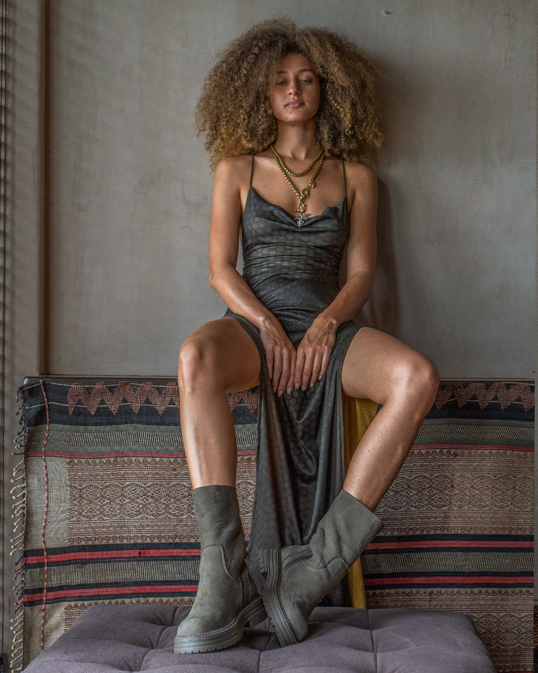 Long BOMB DRESS / Flatrib - ARAKIS