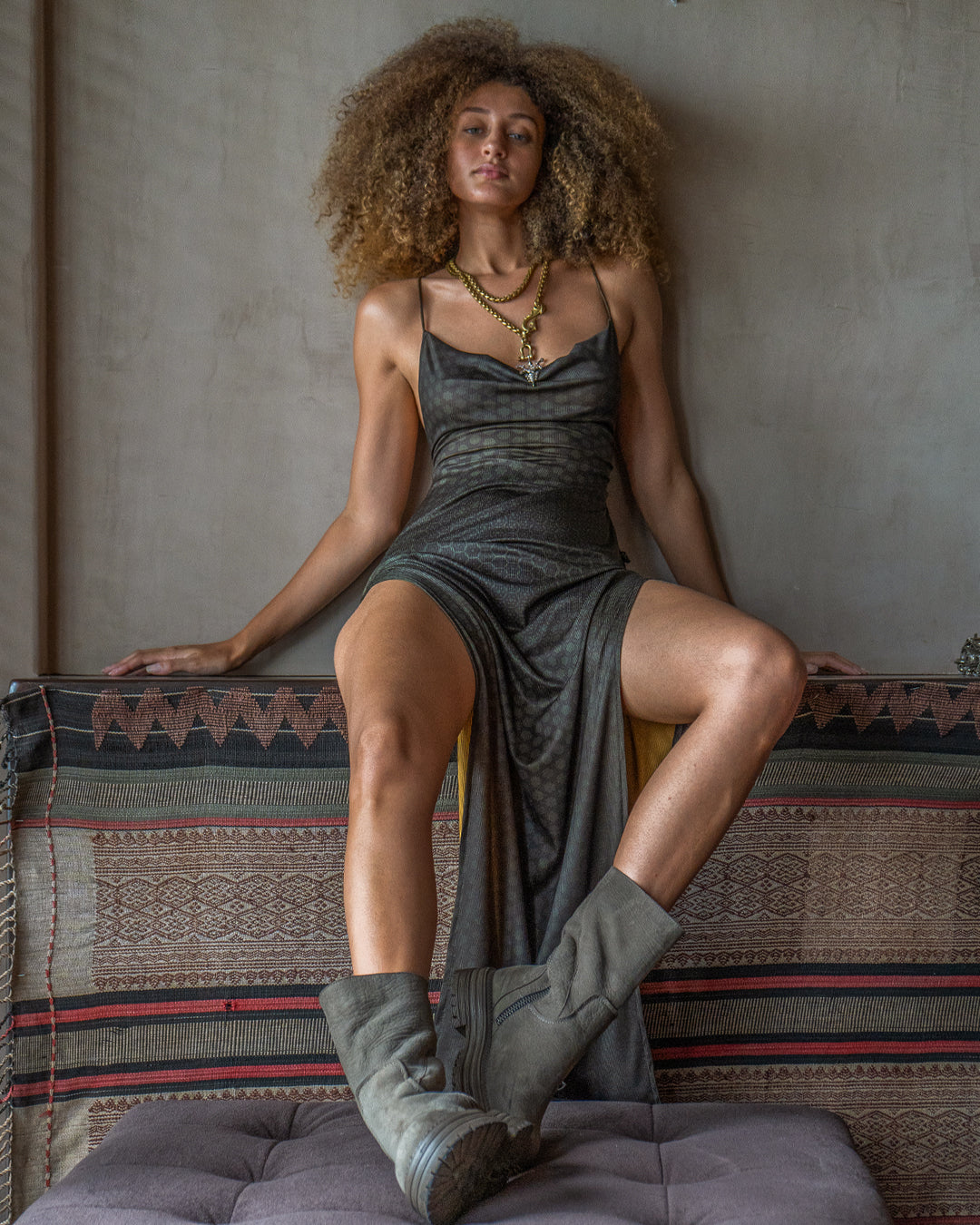Long BOMB DRESS / Flatrib - ARAKIS