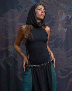 Long Dress /Knits - BLACK BURNER