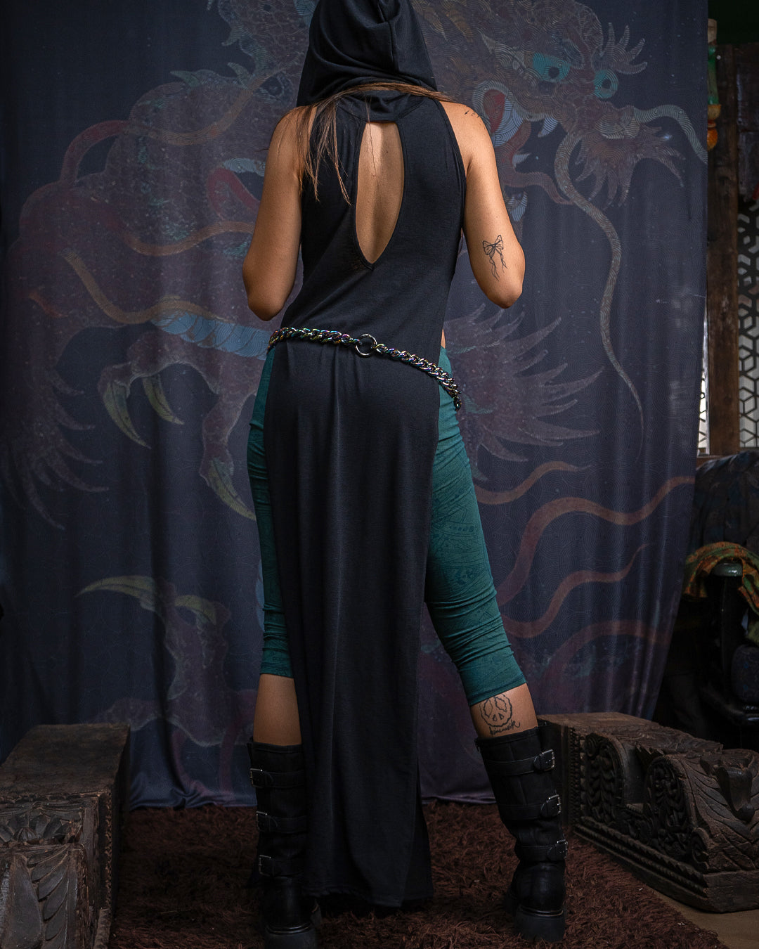 Long Dress /Knits - BLACK BURNER