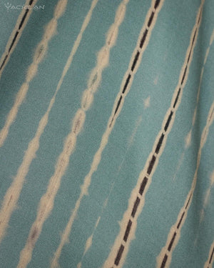 Kimono Long / TIEDYE Rayon -Pale Blu