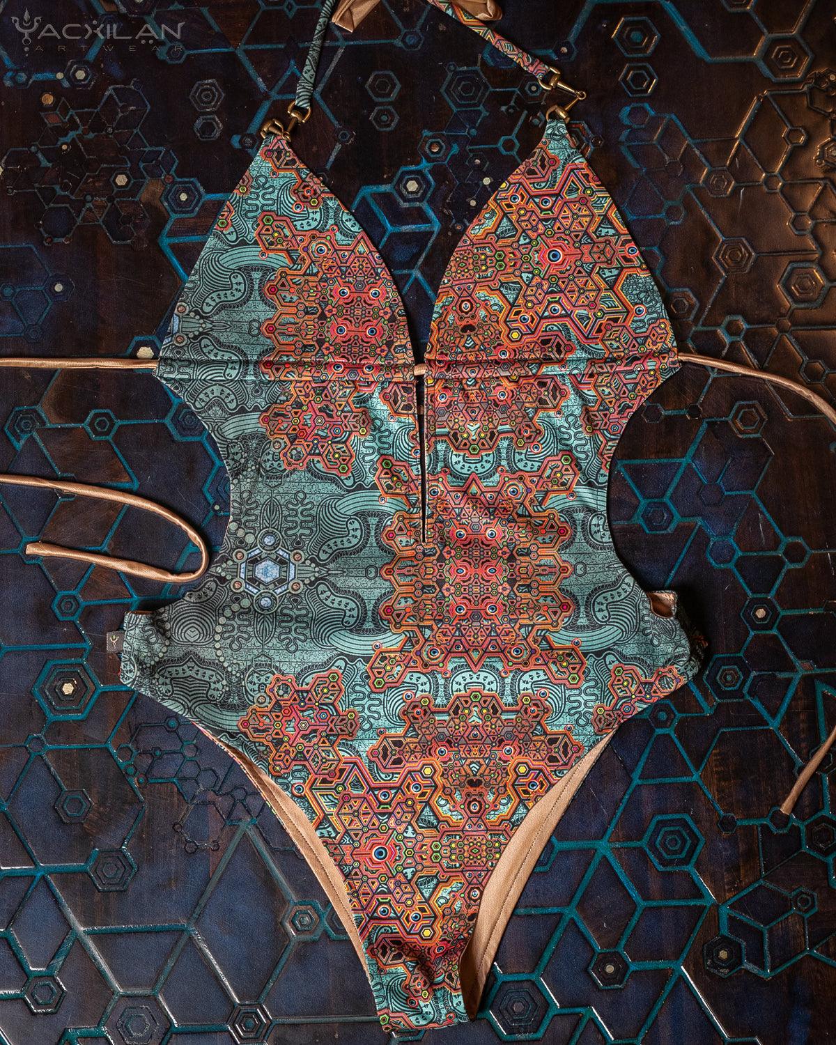 Swimsuit / Manakini - ATLANTIS Licra - Yacxilan Artwear