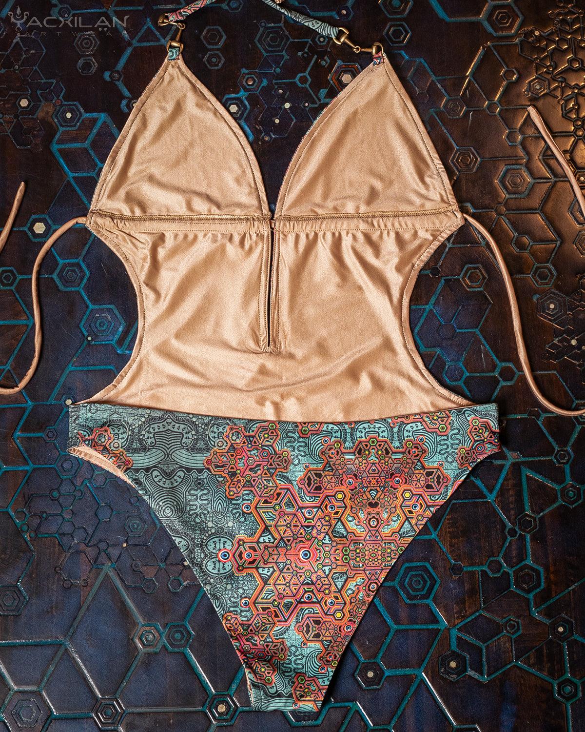 Swimsuit / Manakini - ATLANTIS Licra - Yacxilan Artwear