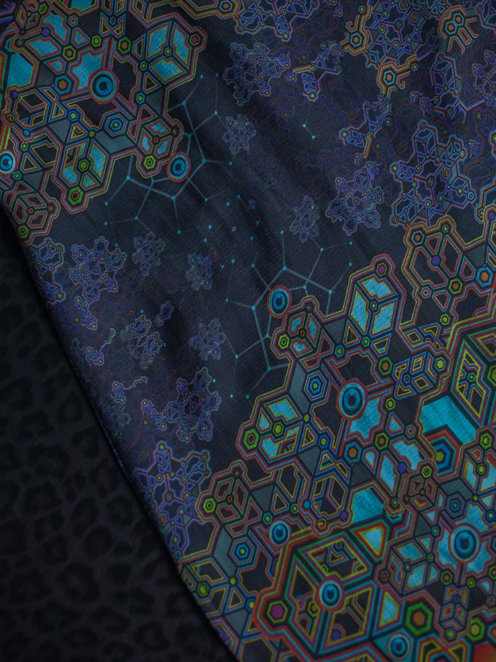 Midi Dress / Chinese Silk - CORALBLAST Blu