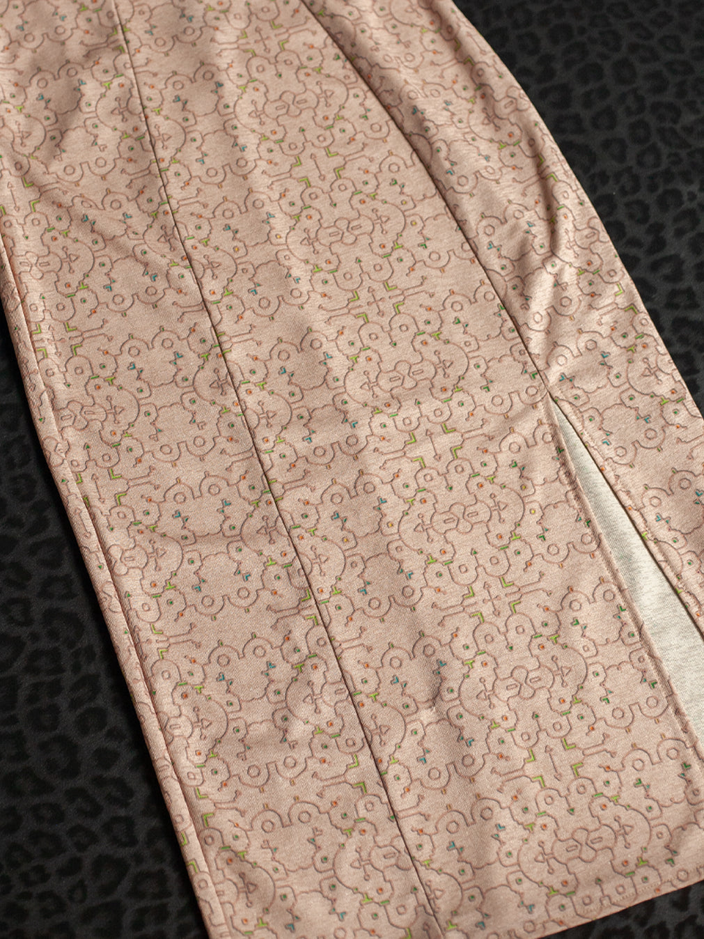 Midi Dress / Straps Slant Golden Knits - REBIRTH OF IKARO Whitesand