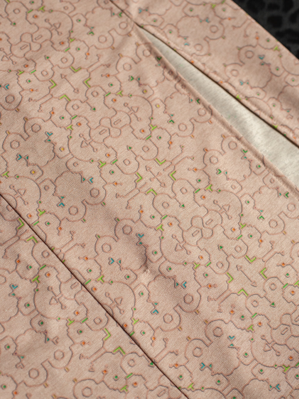 Midi Dress / Straps Slant Golden Knits - REBIRTH OF IKARO Whitesand