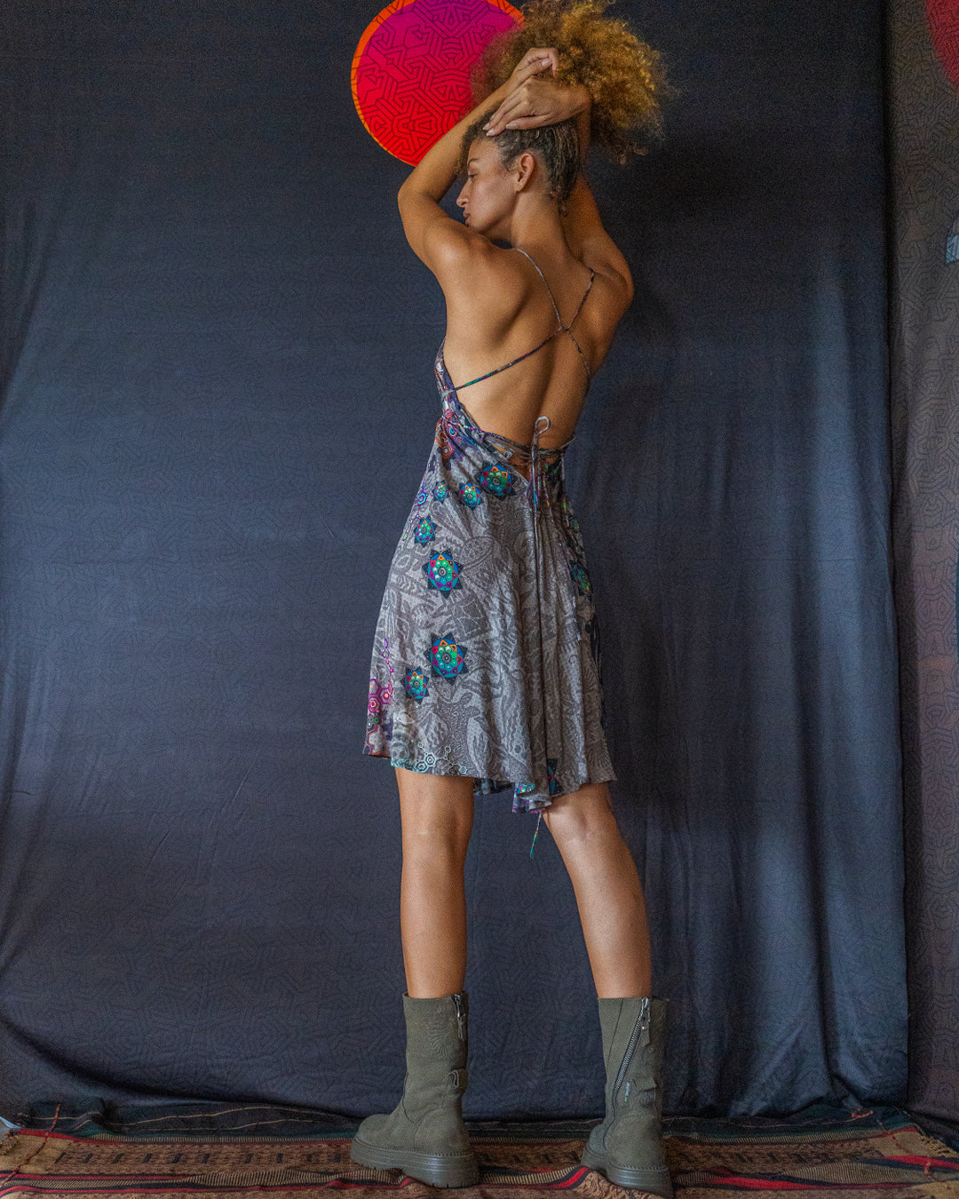 Midi Dress Triangle / Bamboo - VENADO