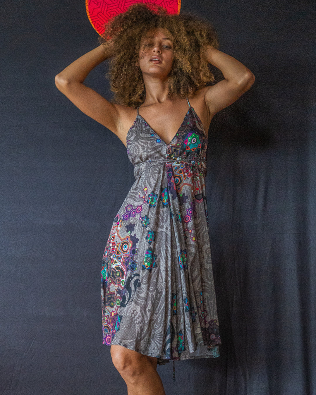 Midi Dress Triangle / Bamboo - VENADO