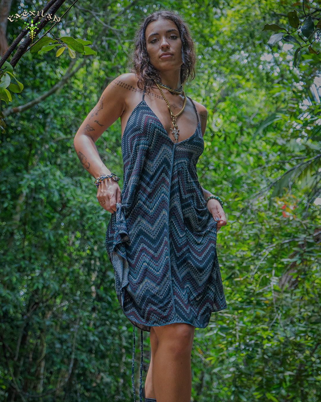 Midi Dress Triangle / Knits - SEVENTIEZ