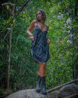 Midi Dress Triangle / Knits - SEVENTIEZ