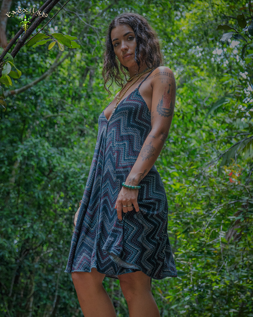 Midi Dress Triangle / Knits - SEVENTIEZ