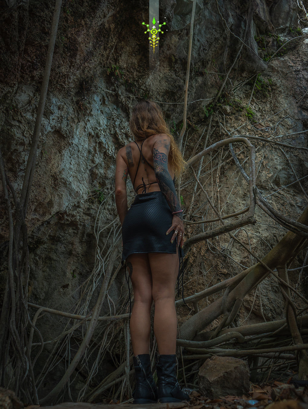 Mini BOMB DRESS / Licra Leathery looks - CUBIX