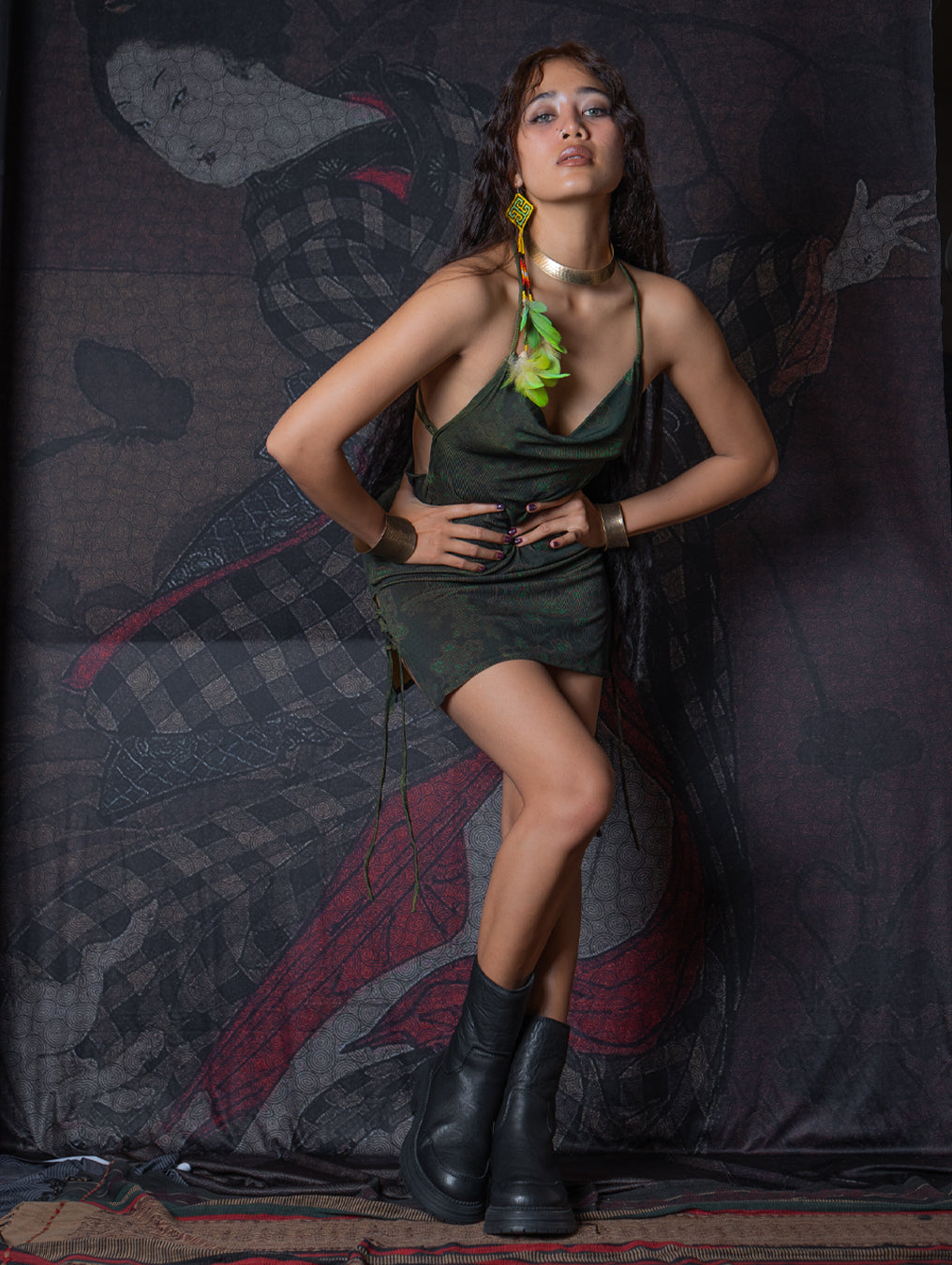 Mini BOMB DRESS / Flatrib - ATLANTMOSS GANG