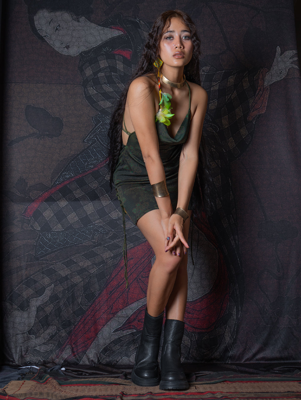 Mini BOMB DRESS / Flatrib - ATLANTMOSS GANG