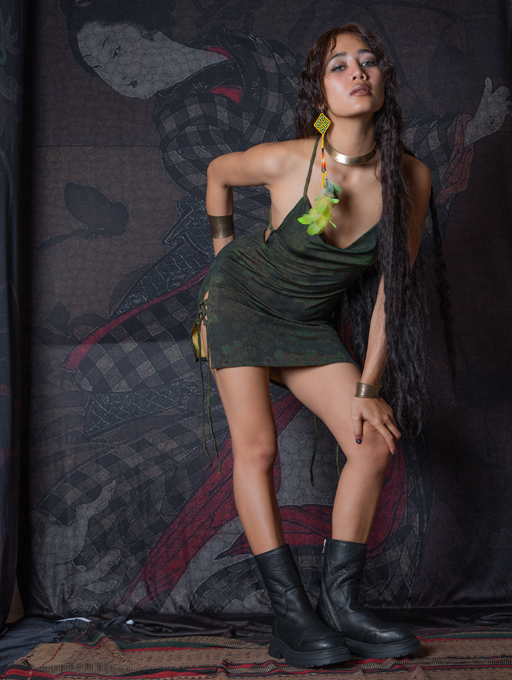 Mini BOMB DRESS / Flatrib - ATLANTMOSS GANG