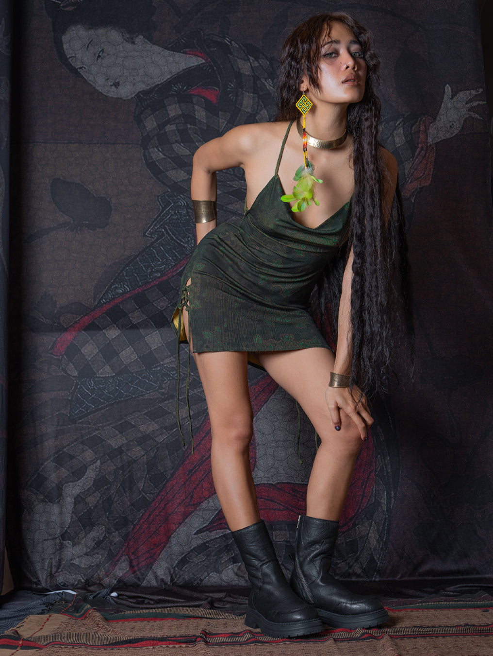 Mini BOMB DRESS / Flatrib - ATLANTMOSS GANG
