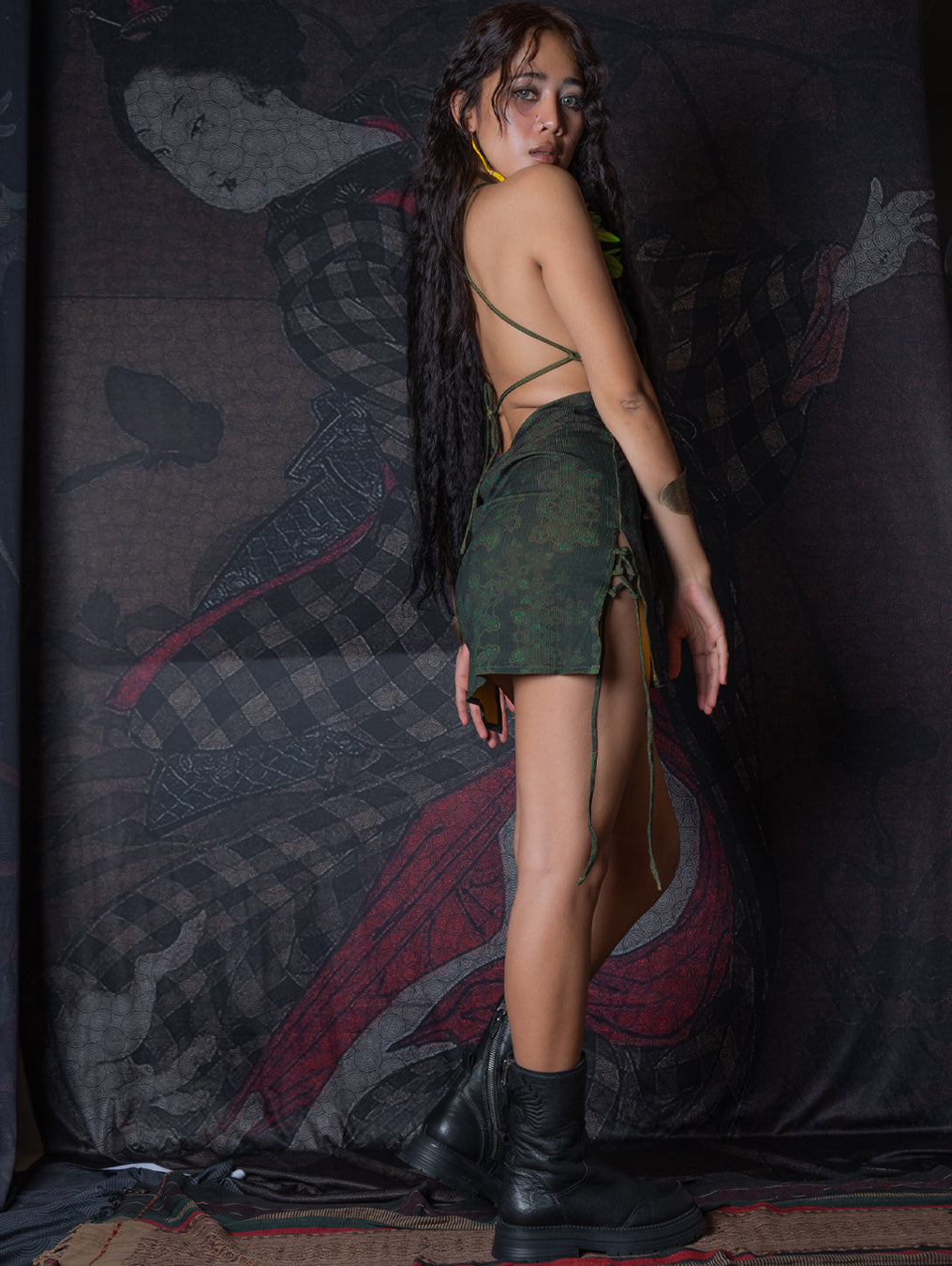 Mini BOMB DRESS / Flatrib - ATLANTMOSS GANG