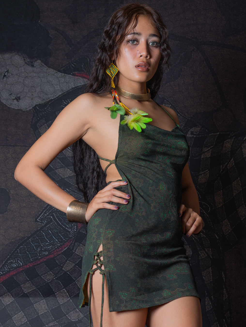 Mini BOMB DRESS / Flatrib - ATLANTMOSS GANG
