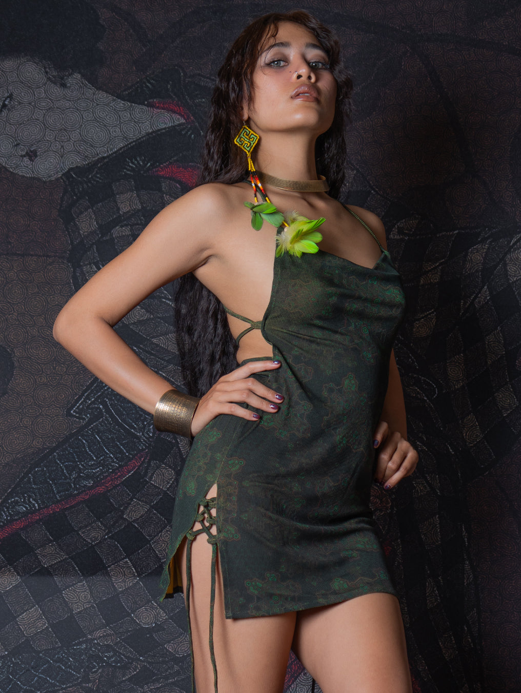 Mini BOMB DRESS / Flatrib - ATLANTMOSS GANG