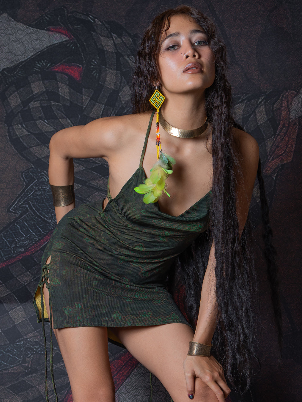 Mini BOMB DRESS / Flatrib - ATLANTMOSS GANG