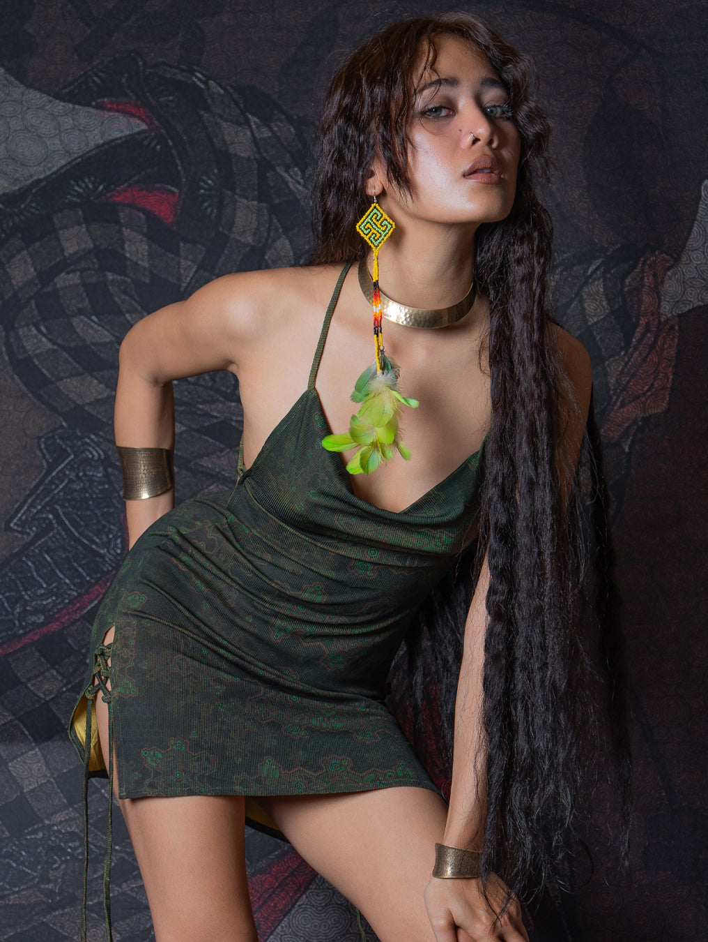 Mini BOMB DRESS / Flatrib - ATLANTMOSS GANG