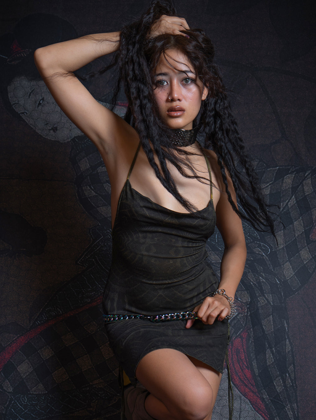 Mini BOMB DRESS / Flatrib - SANDOKAN LAVA