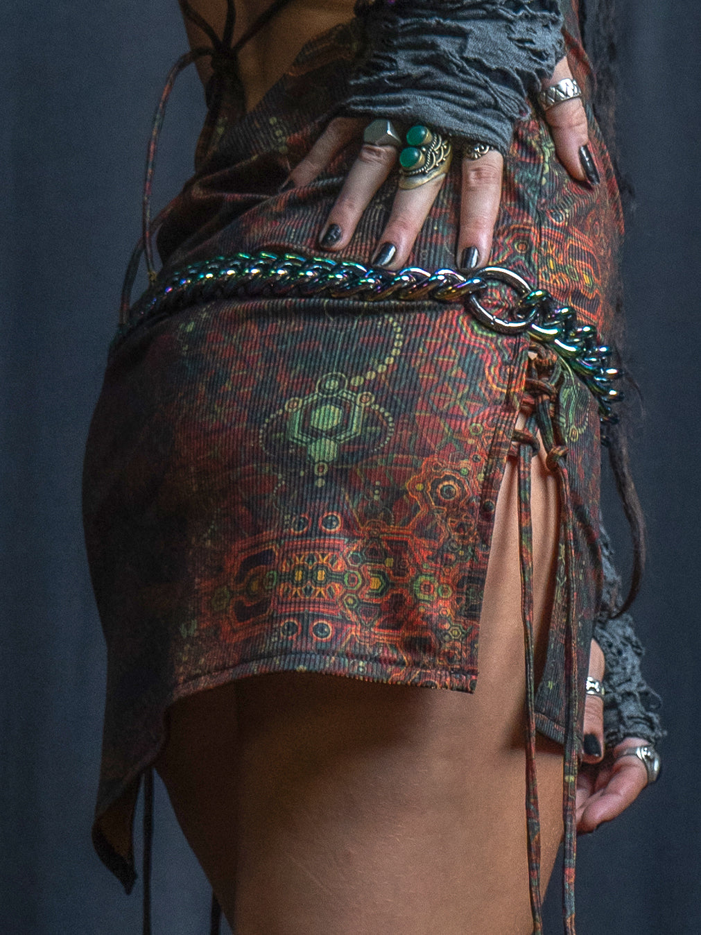 Mini BOMB DRESS / Flatrib - SERPENTS N LADDERS