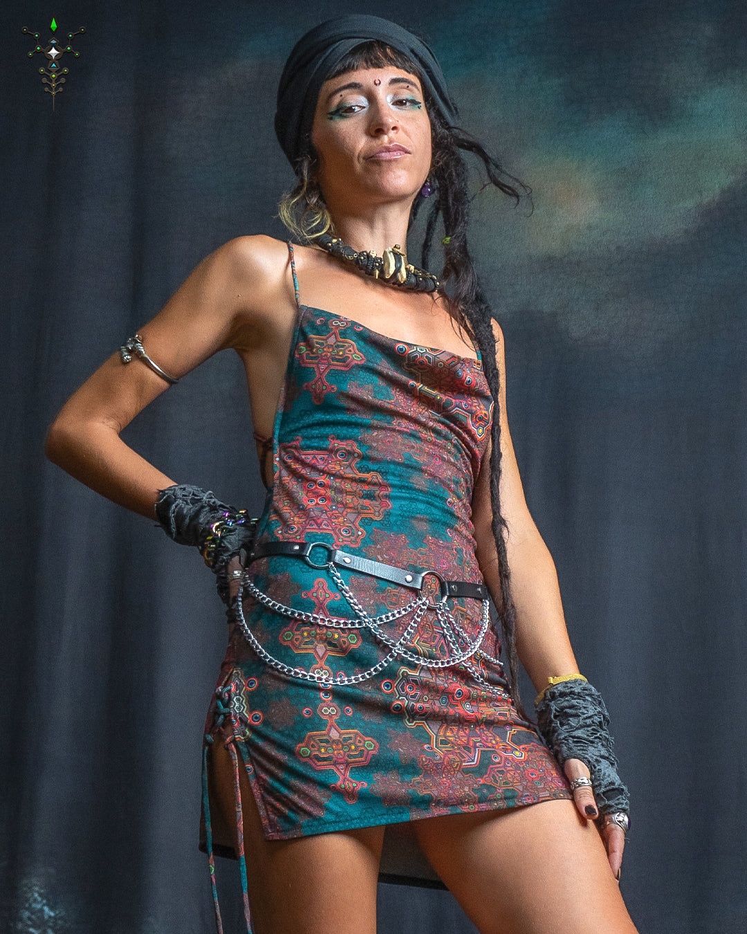 Mini BOMB DRESS / Golden Knits - ATLANTHEON