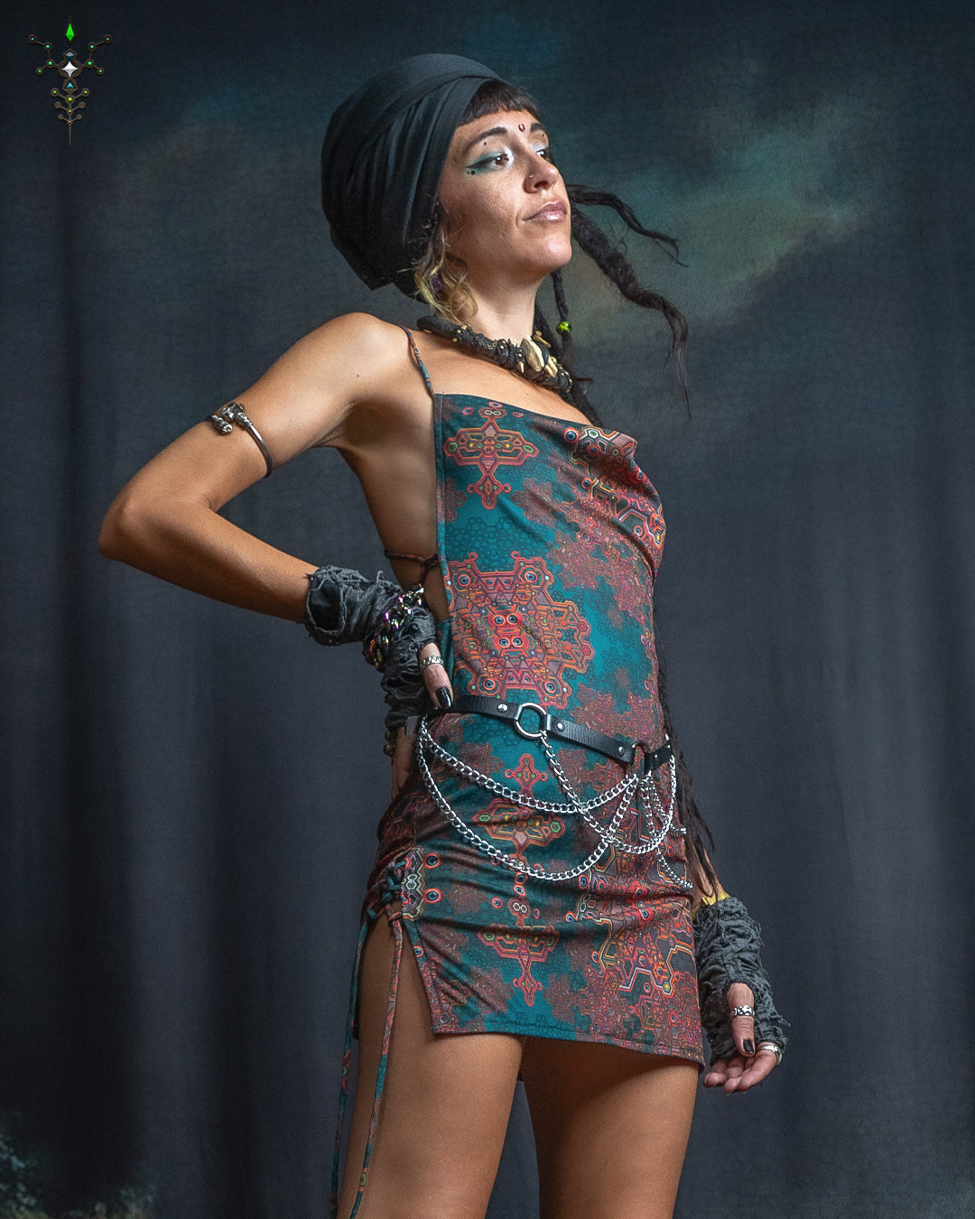 Mini BOMB DRESS / Golden Knits - ATLANTHEON