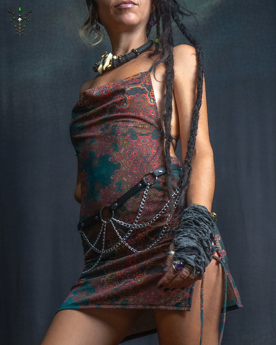 Mini BOMB DRESS / Golden Knits - ATLANTHEON