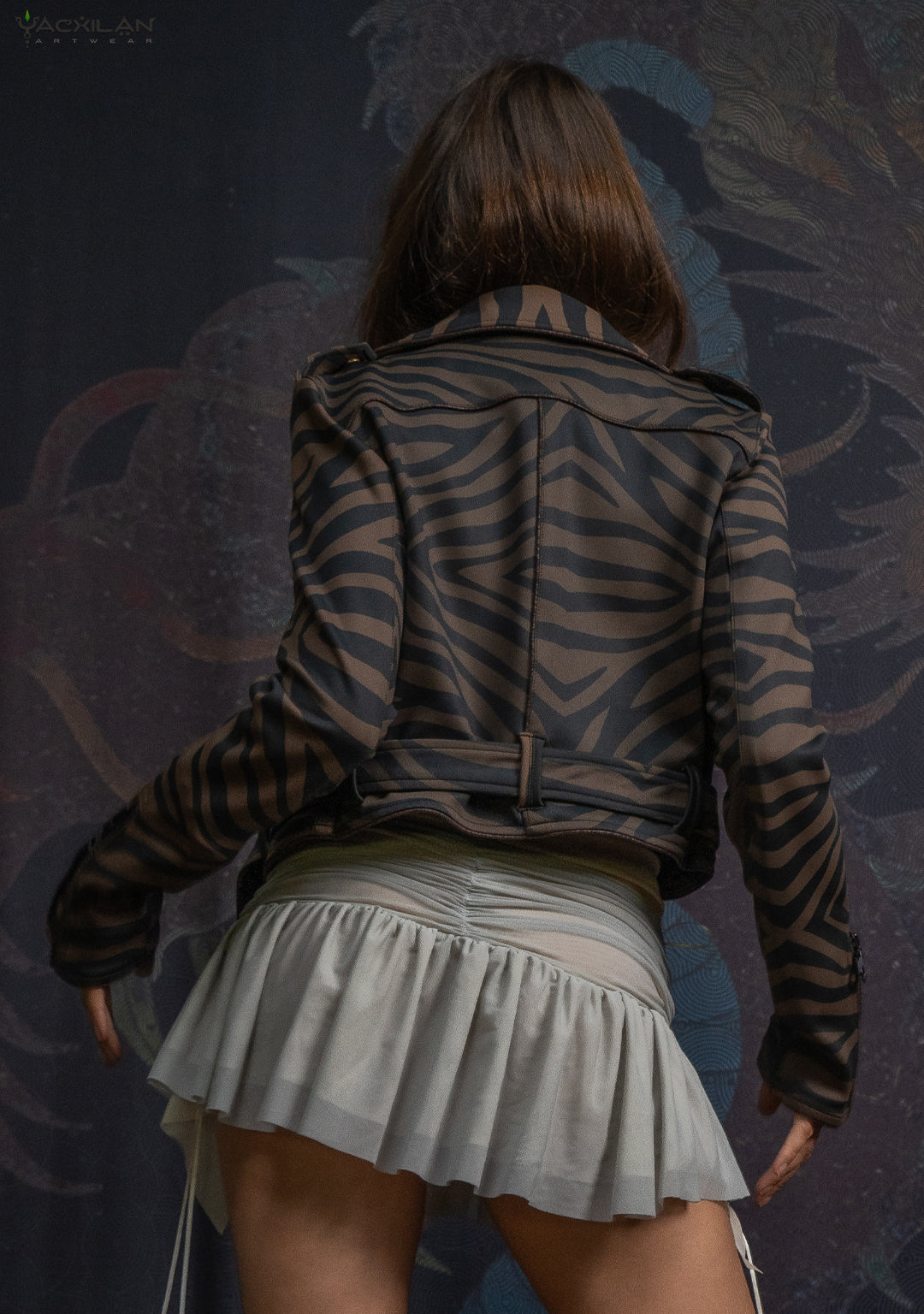 Mini Perfecto Jacket Woman / Neoprene Latte - TIGRIS