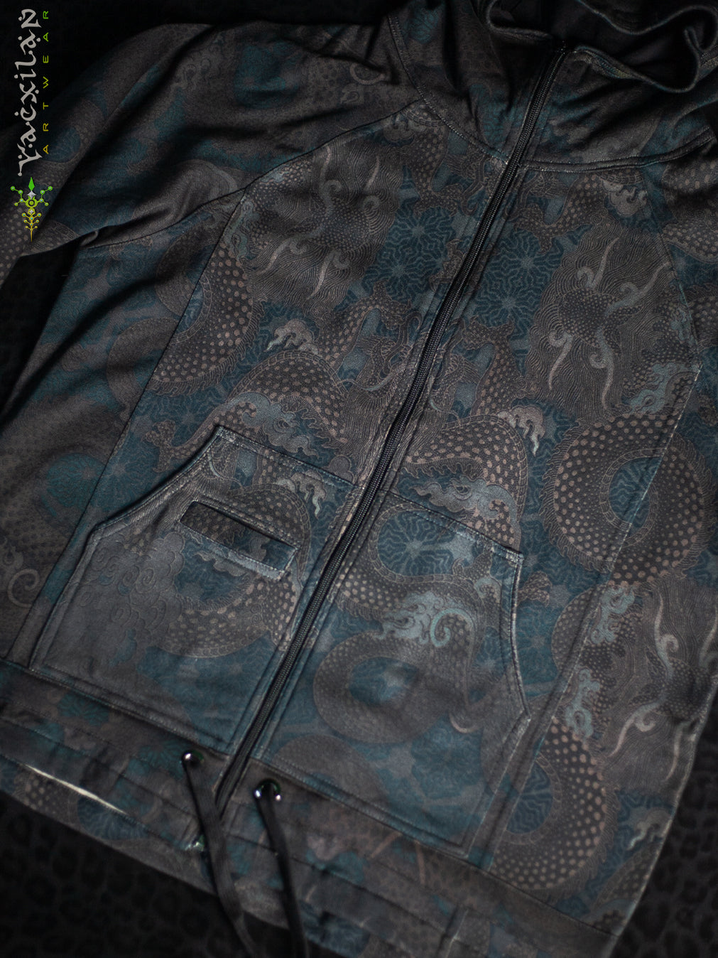 Hoodie Men NEPTUNE / Cotton Fleece - DRAGONS