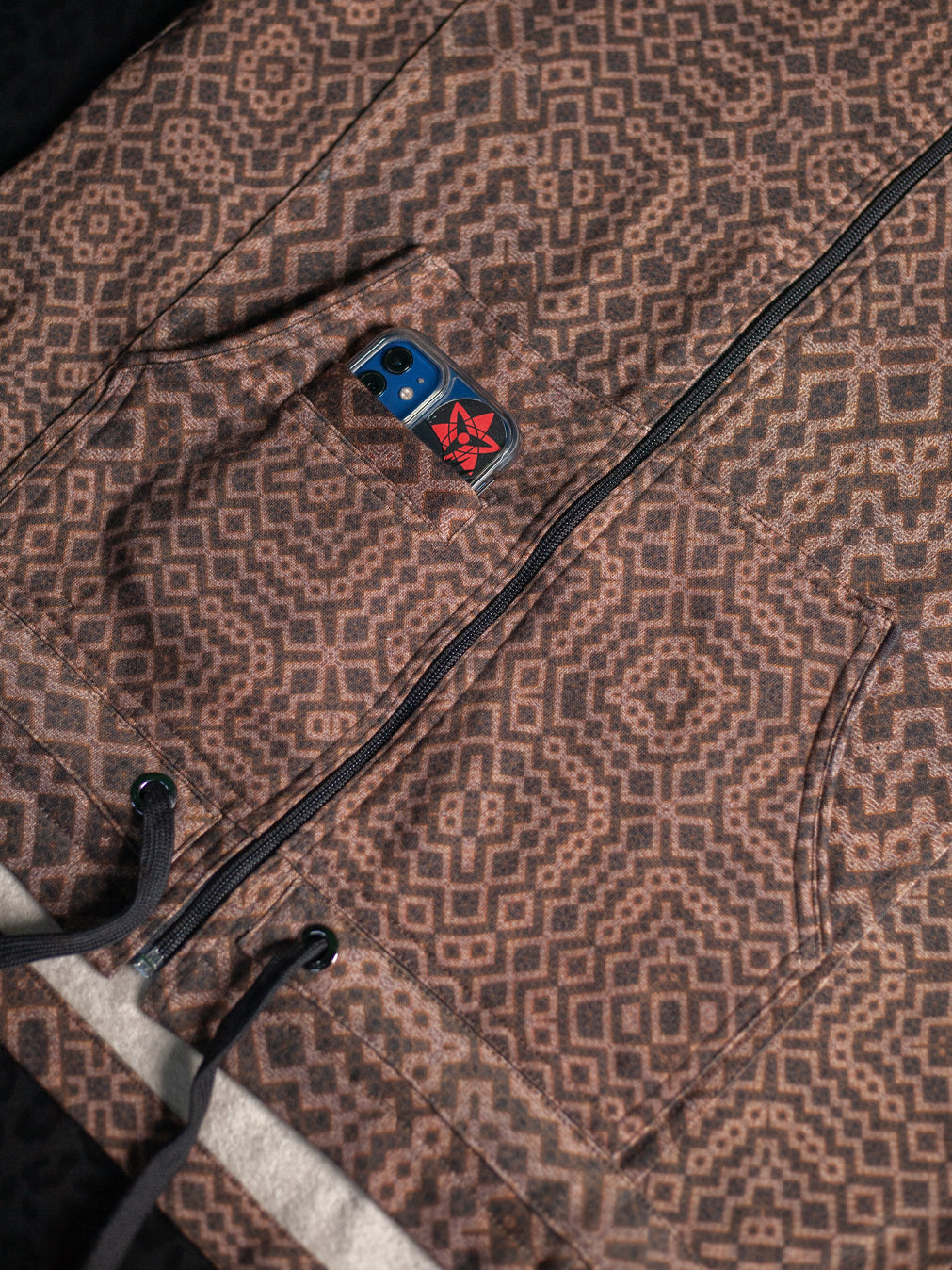 Hoodie Men NEPTUNE / Cotton Fleece - LAGARTIKA