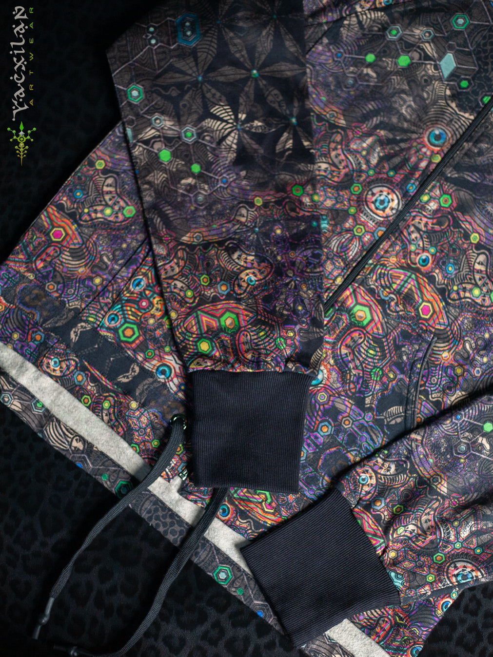 Hoodie Men NEPTUNE / Cotton Fleece - PSYCHEDELIKA GALACTIKA