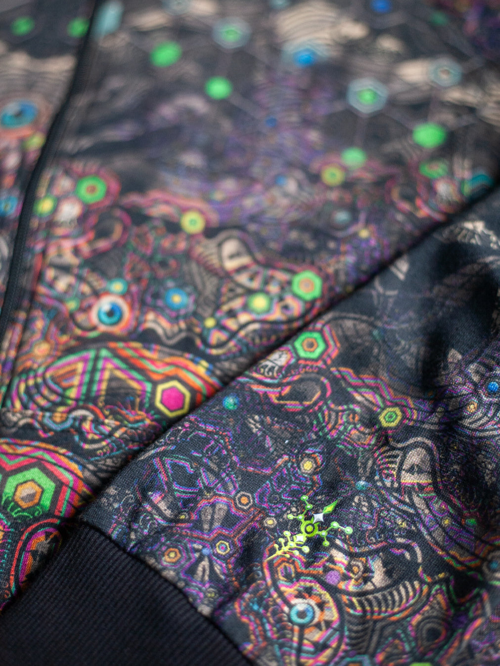 Hoodie Men NEPTUNE / Cotton Fleece - PSYCHEDELIKA GALACTIKA