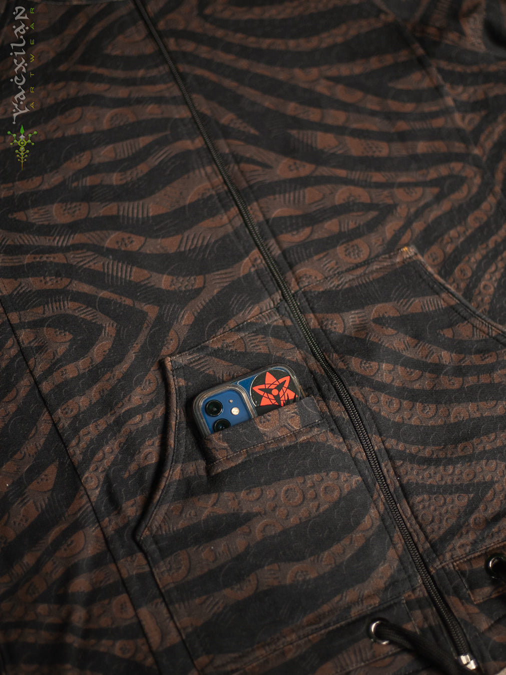 Hoodie Men NEPTUNE / Cotton Fleece - SHERKANKA