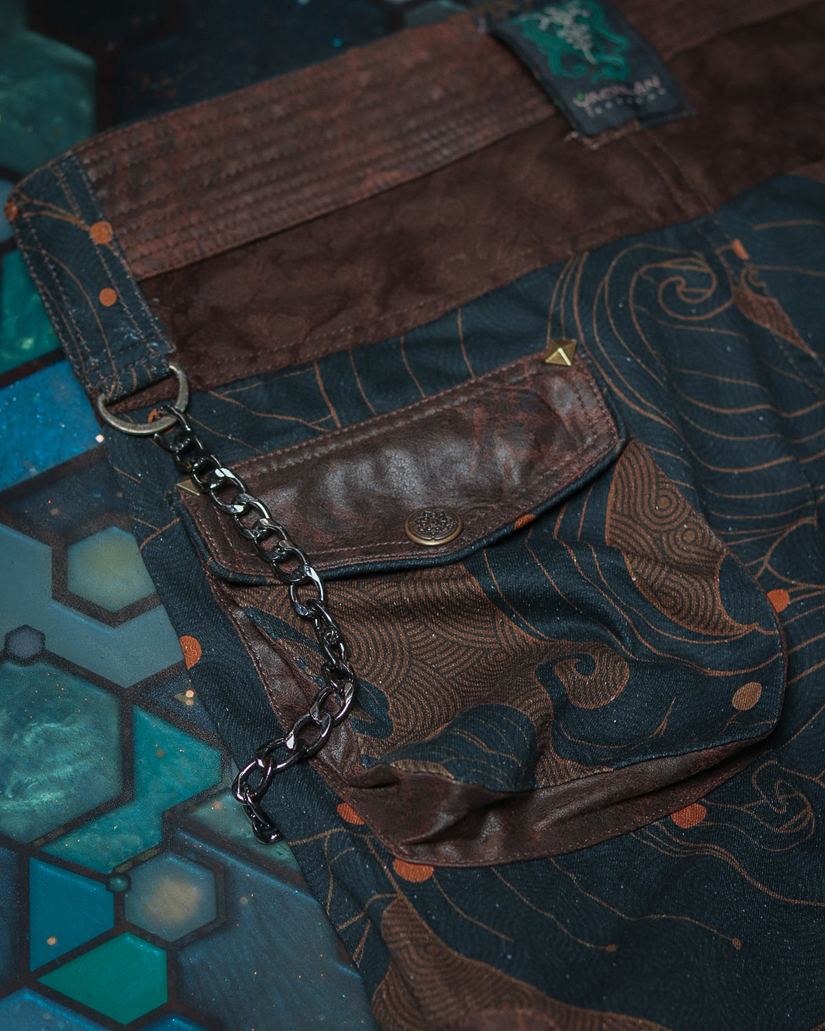 Corsaire / Bio Farms Organic Twill Fake Leather Patches - SHOGUNSEA