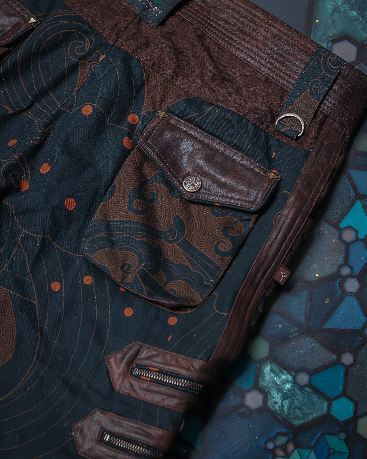 Corsaire / Bio Farms Organic Twill Fake Leather Patches - SHOGUNSEA