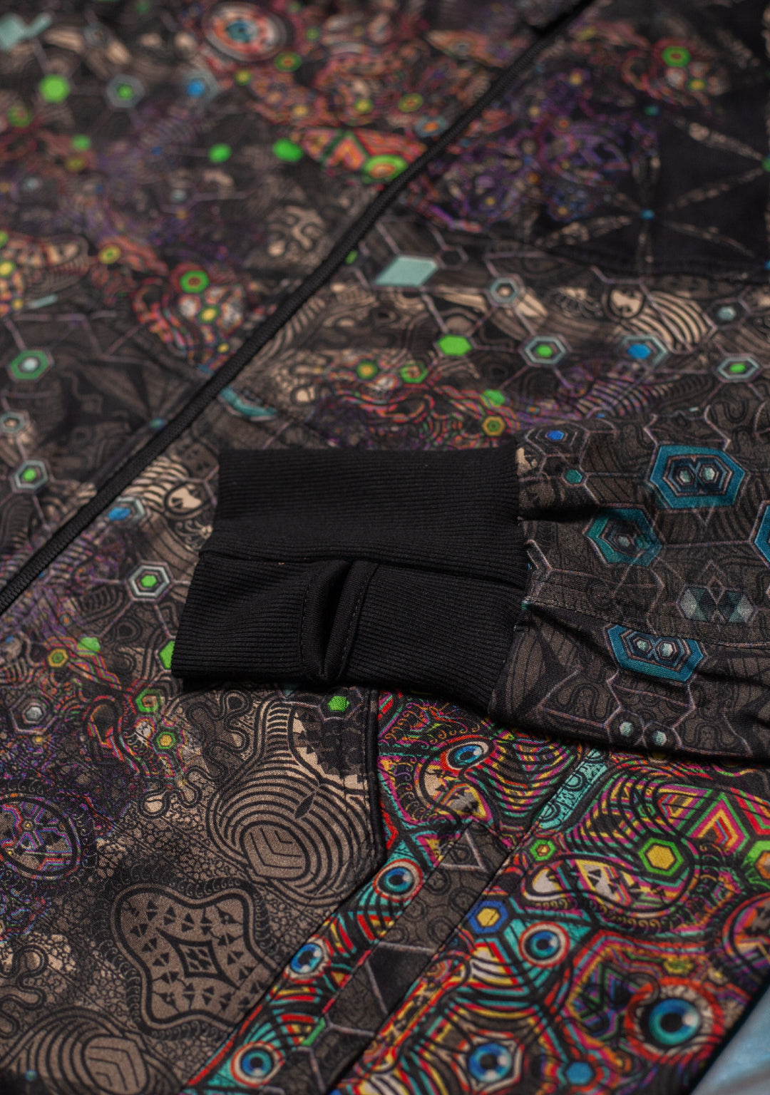 Hoodie Men NEPTUNE / Cotton Fleece - PSYCHEDELIKA GALACTIKA