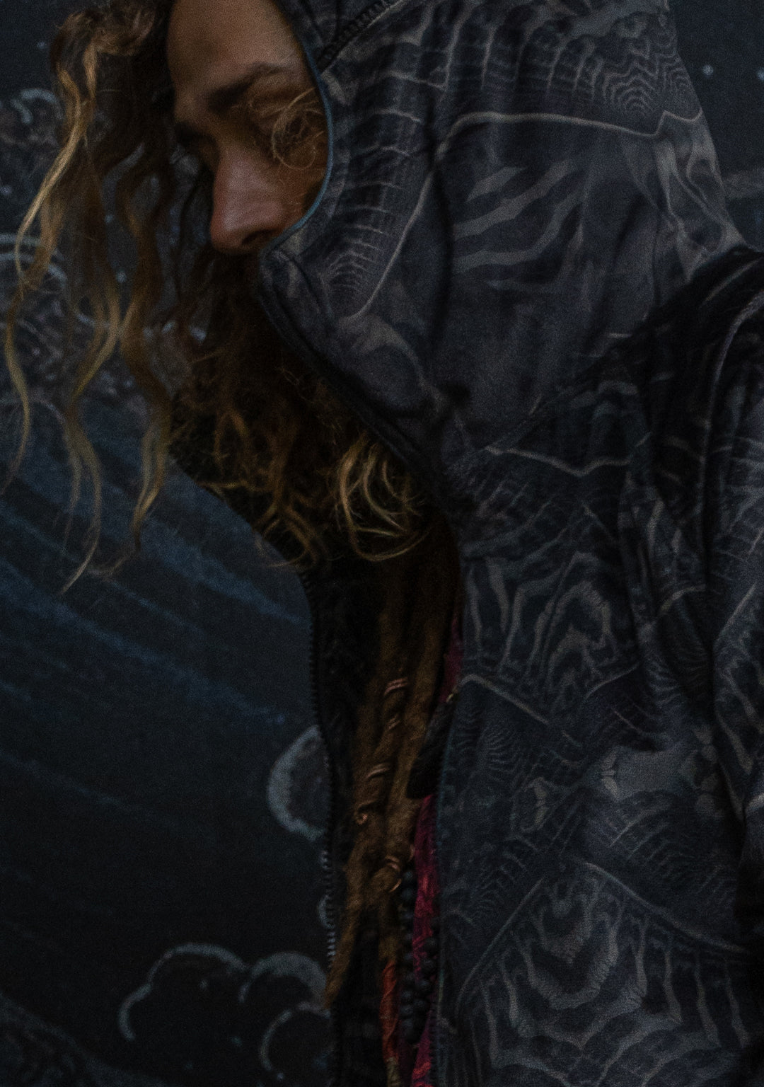 New Hoodie Men / Velvet Fawn - DARK SADOKAN