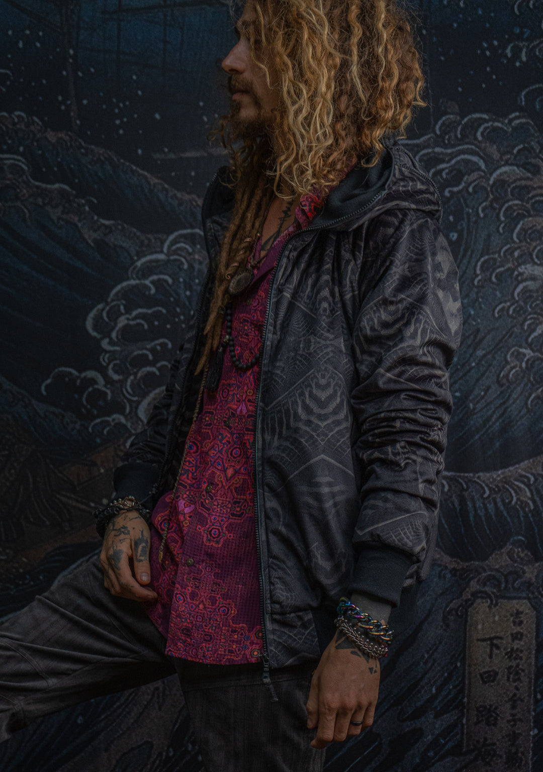 New Hoodie Men / Velvet Fawn - DARK SADOKAN