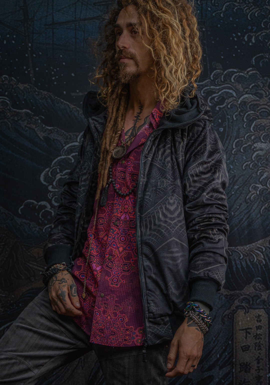 New Hoodie Men / Velvet Fawn - DARK SADOKAN